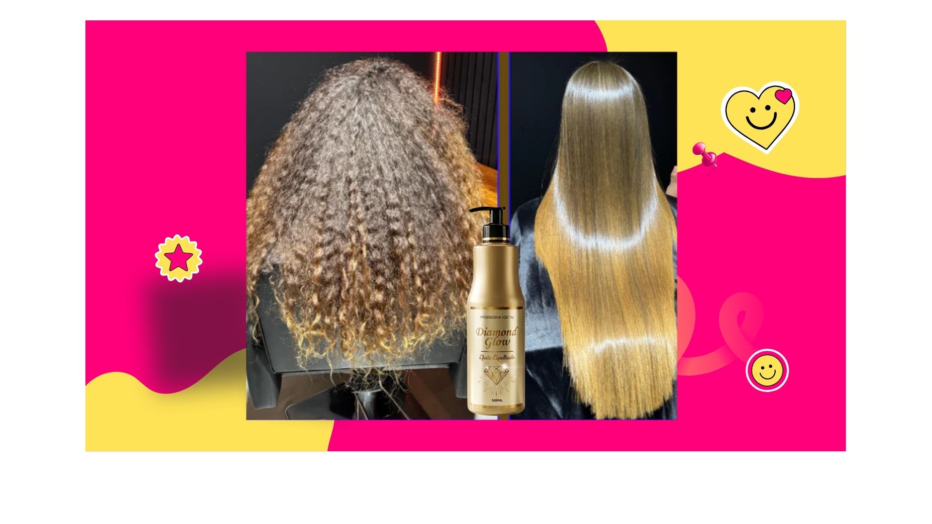 Antes e depois de cliente